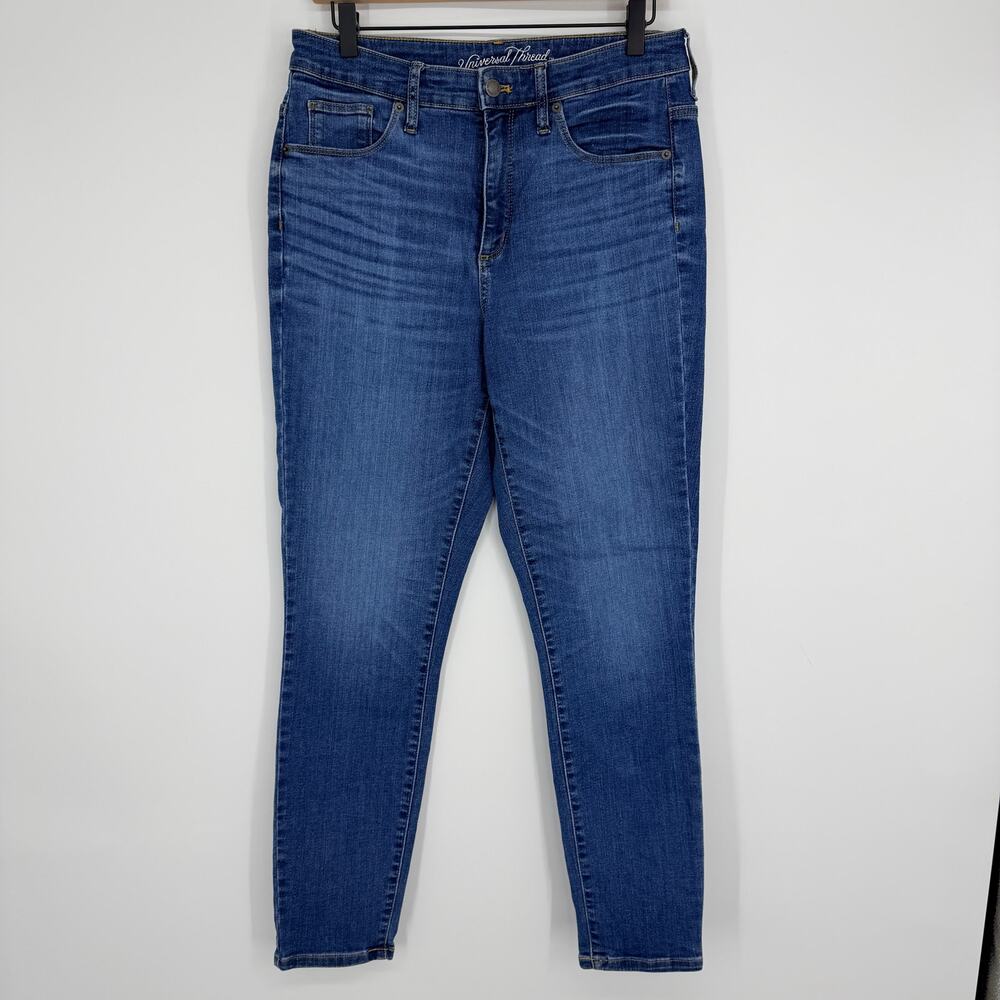 Universal Threads Highest Rise Skinny Stretch Blue Jeans Womens 10 or 30R